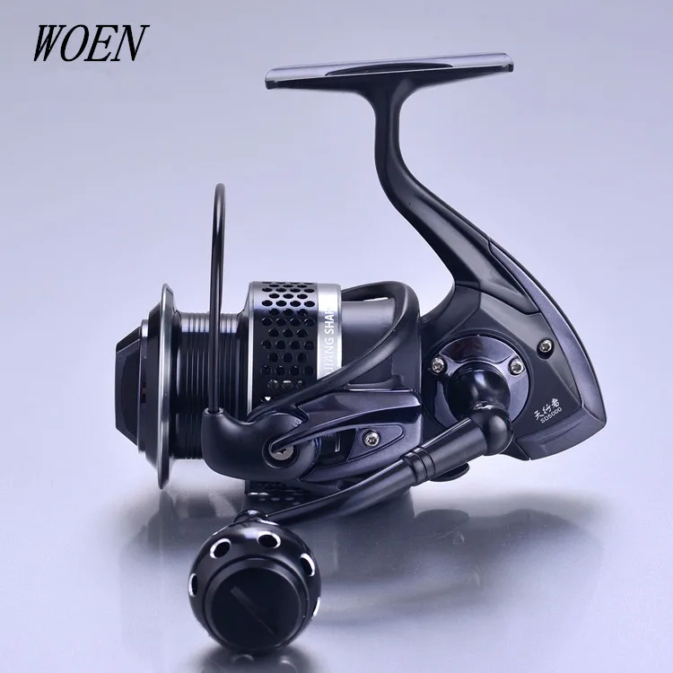 

WOEN SD5000 full metal Fishing reel 10BB Stainless steel bearing Sea fishing Spinning wheel Gear ratio: 4.7: 1 CNC cra