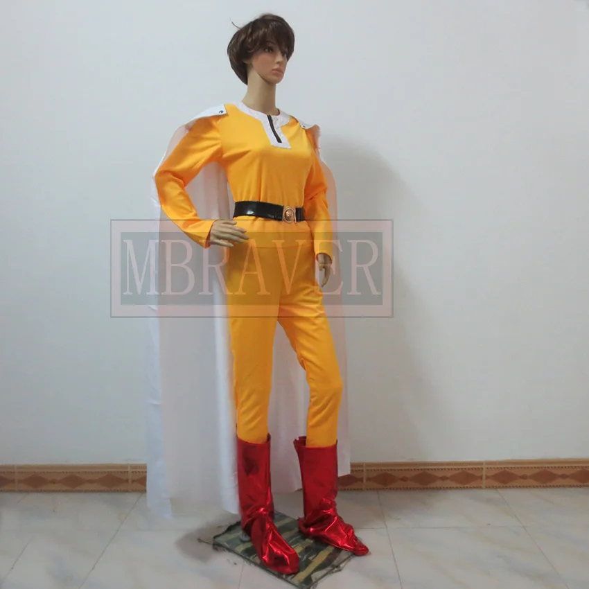 Custom-made ONE PUNCH-MAN Saitama Cosplay Costume - Fighting Uniform inspired by Japan Anime in Any Size image 3