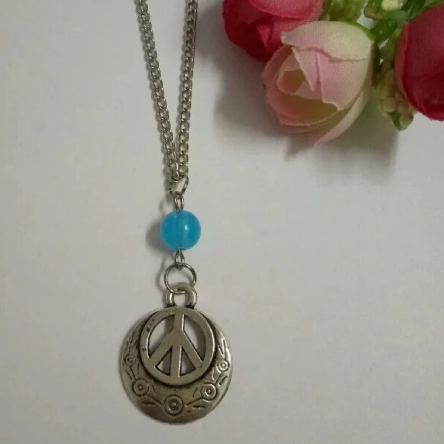 Hot Fashion Jewelry Summer Style Vintage "hippie Peace Sign"charms Mix