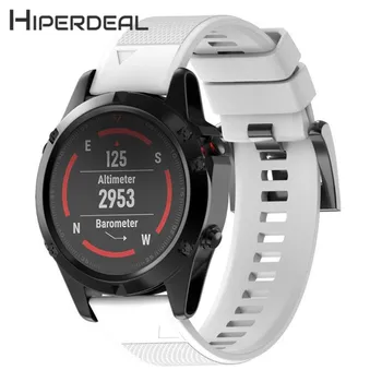 

HIPERDEAL New Replacement Silicagel Quick Install Band Strap For Garmin Fenix 5 GPS Watch 18Jan18 Drop Ship F