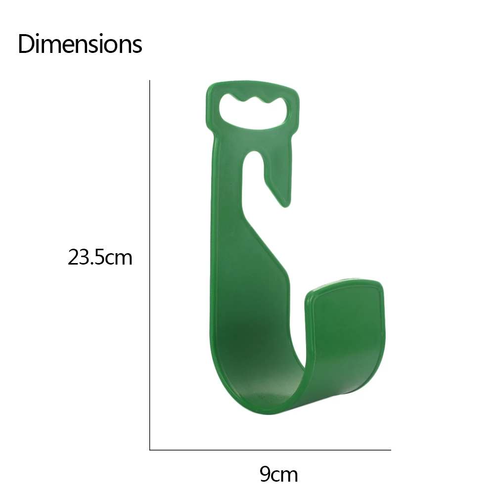 Вешалка для шланга вешалка для шланга Экологичная зеленая/черная ABS настенное крепление для сада на открытом воздухе