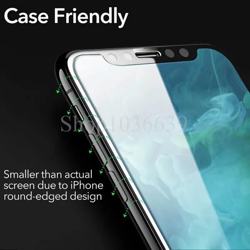 9H-Tempered-Glass-For-iPhone-X-8-6-6S-7-Plus-8Plus-5-5S-5C-SE