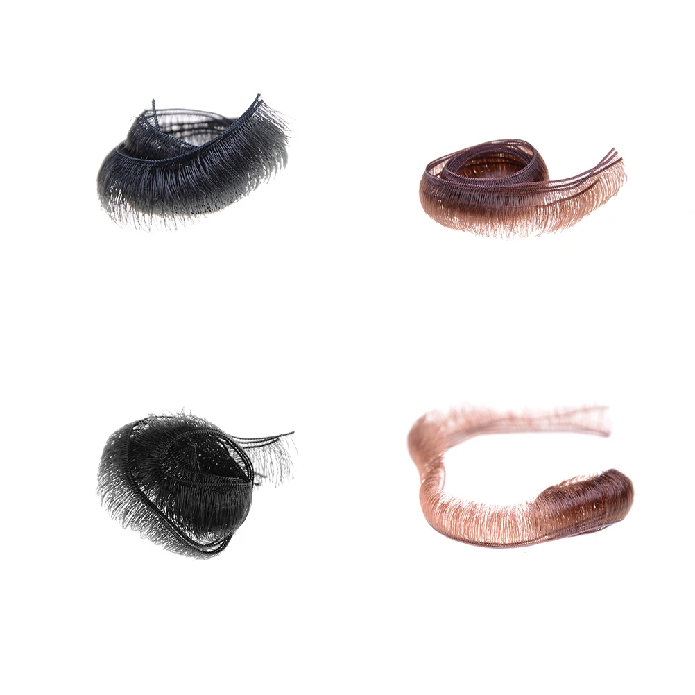 

5pcs/lot Width Eyelashes For Baby Dolls Kids Children Toy 0.5/0.8/1.0cm Black Brown Doll Accessories