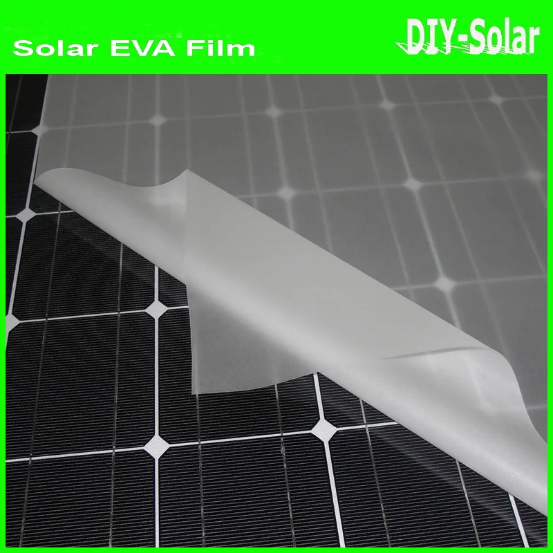 

8m x width 680mm Solar EVA Film for solar cell encapsulation DIY solar cells panel lamination !!roll packaging not fold!!