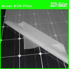 8m x width 680mm Solar EVA Film for solar cell encapsulation DIY solar cells panel lamination !!roll packaging not fold!!