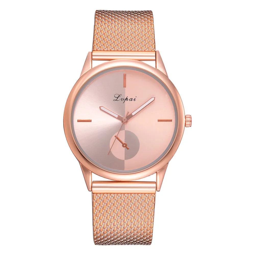 P755 Lvpai Women's Casual Quartz Silicone strap Band Watch Analog Wrist Watch