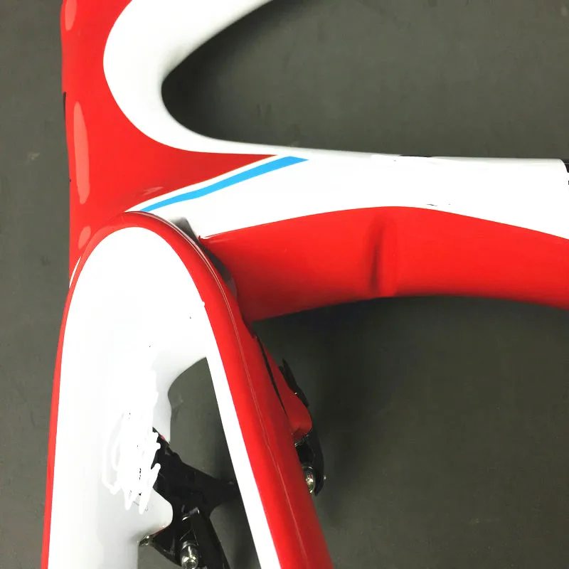 Clearance via- s road full carbon bike frame red glossy UD bicycle frameset + breaks+handlebar+seapost made in taiwan vene frames 0 Clearance via- s road full carbon bike frame red glossy UD bicycle frameset + breaks+handlebar+seapost made in taiwan vene frames 0