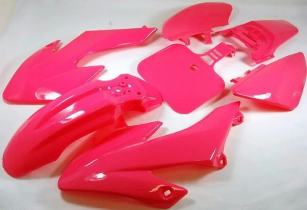 Racing Pink Plastics Kit for Crf50 and Xr50 Motorcycle CRF 50CC CRF50