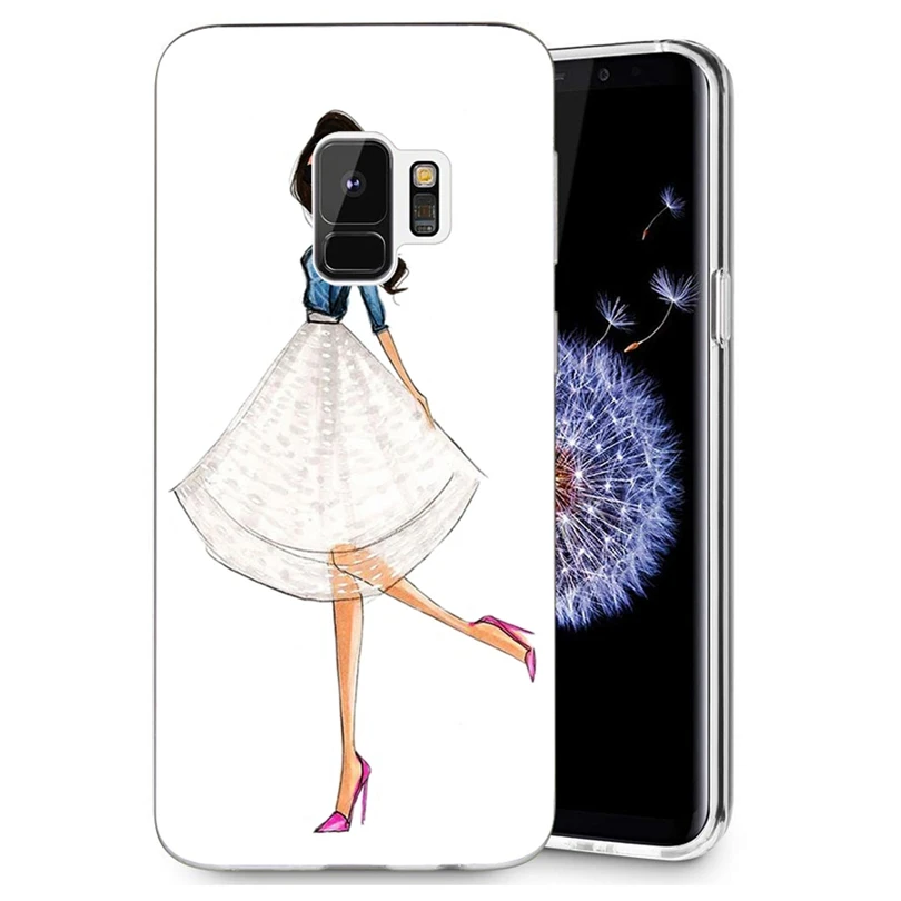 Летний дорожный Мягкий силиконовый чехол из ТПУ для Samsung Galaxy S9 S9Plus S8 Plus S7 edge Note 8