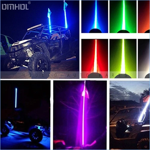 LED whip light for SUV and ATV_