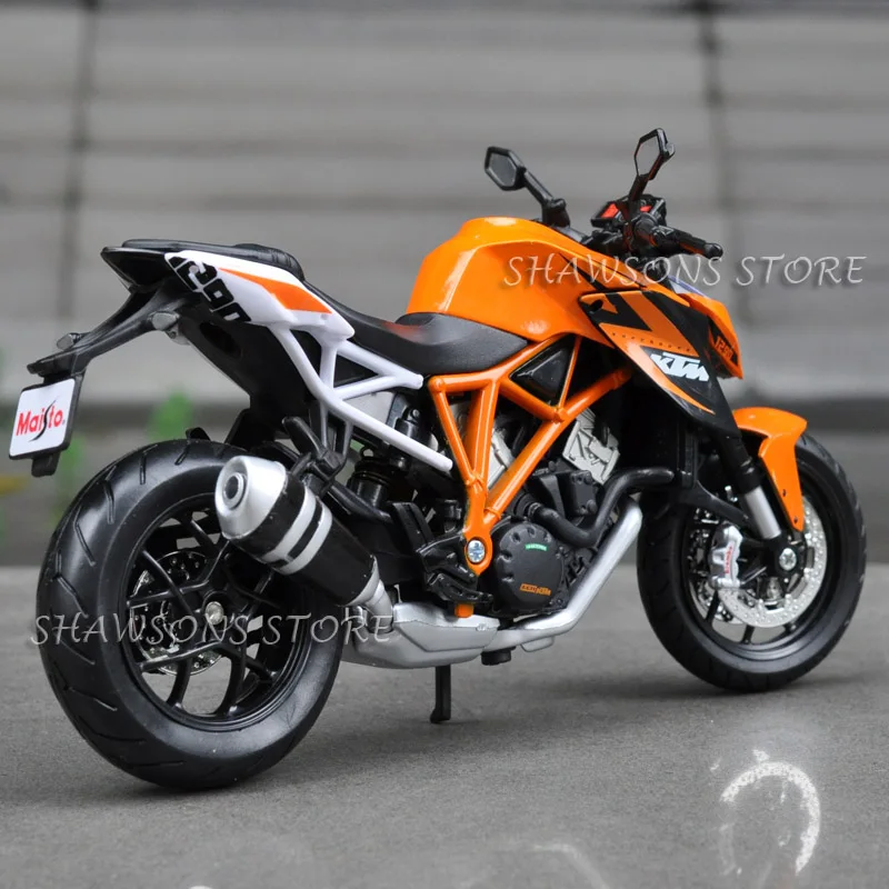 Литые игрушечные модели MAISTO 1:12 KTM 1290 SUPER DUKE R спортивный миниатюрный мотоцикл