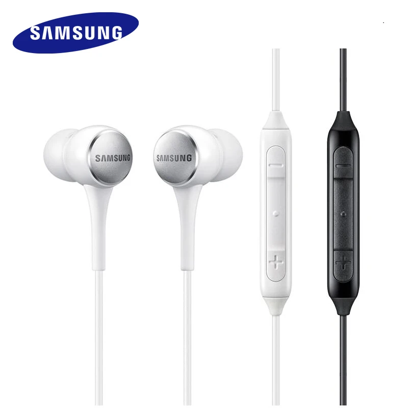 SAMSUNG оригинальные EO-IG935 спортивные наушники-вкладыши музыкальные наушники черные/белые стерео басы 3,5 мм для Android музыкальных телефонов
