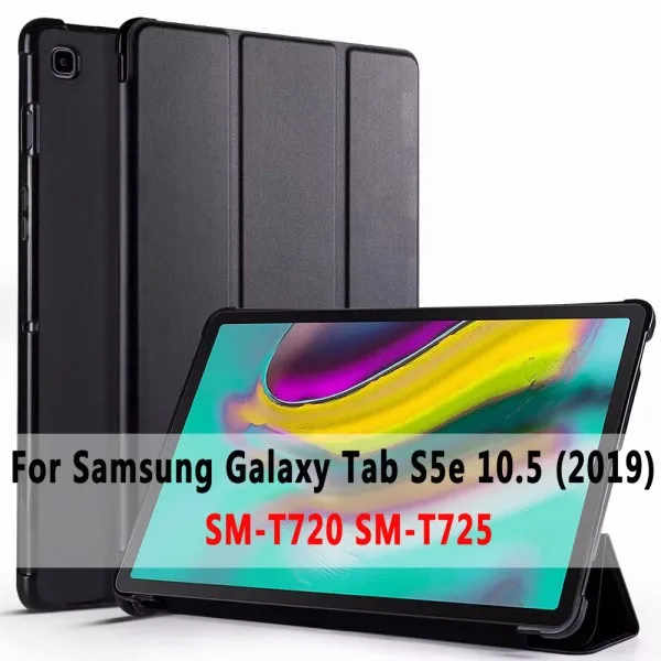 Мягкий умный чехол для samsung Galaxy Tab S5e 10,5 SM-T720 SM-T725 T720 T725 противоударный чехол для samsung Tab S5e 10,5+ пленка+ ручка - Цвет: SM-T720 SM-T725 case