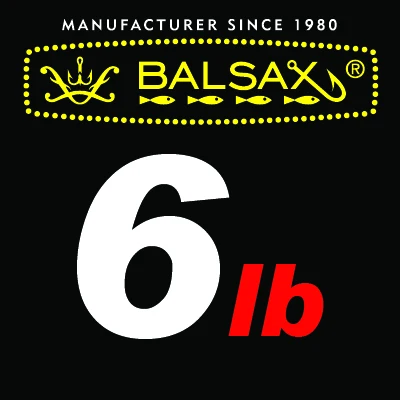 Balsax Previa Фирменная леска/оплетка, 4lb-39lb супер мощность Тонущая леска для пресной и соленой воды - Цвет: Previa