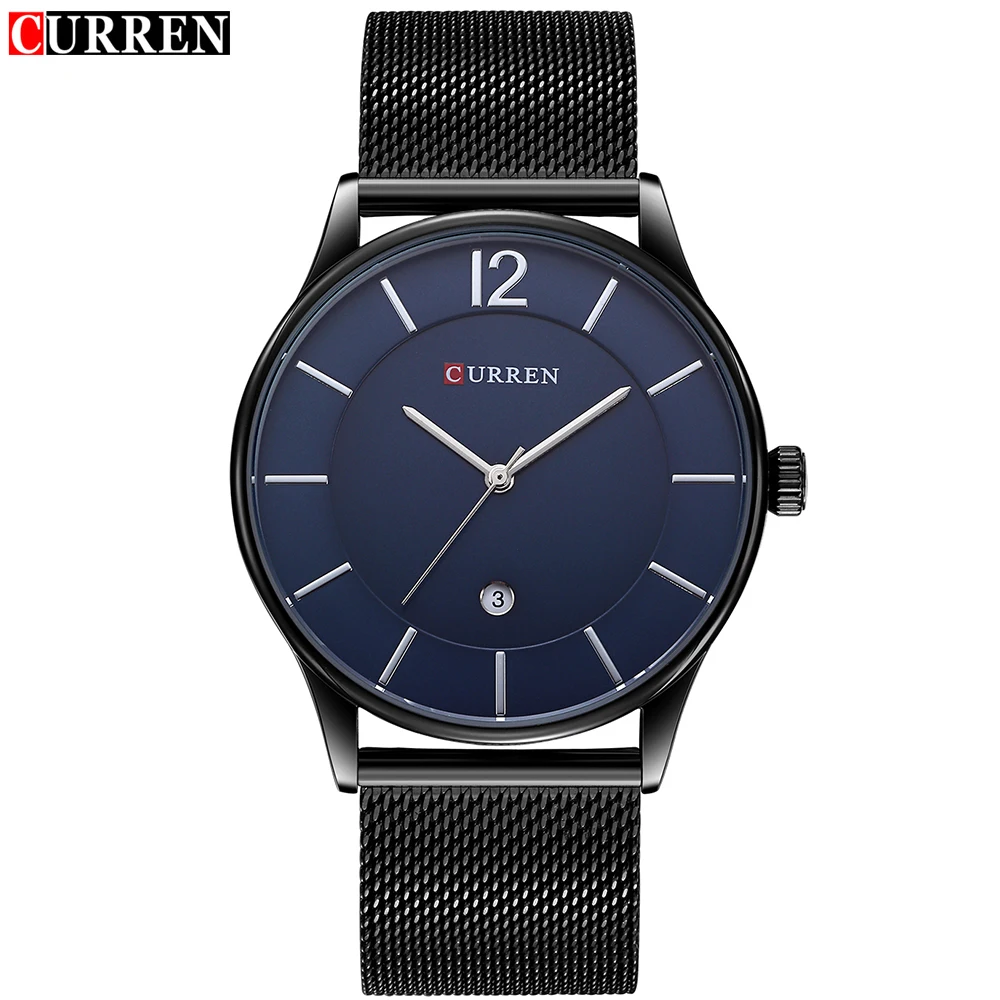 

Men's Quartz Watches Man Full Steel Sports Watches Men CURREN Business Ultra Quartz Fashion Casual Watch Relogio Masculino 8231