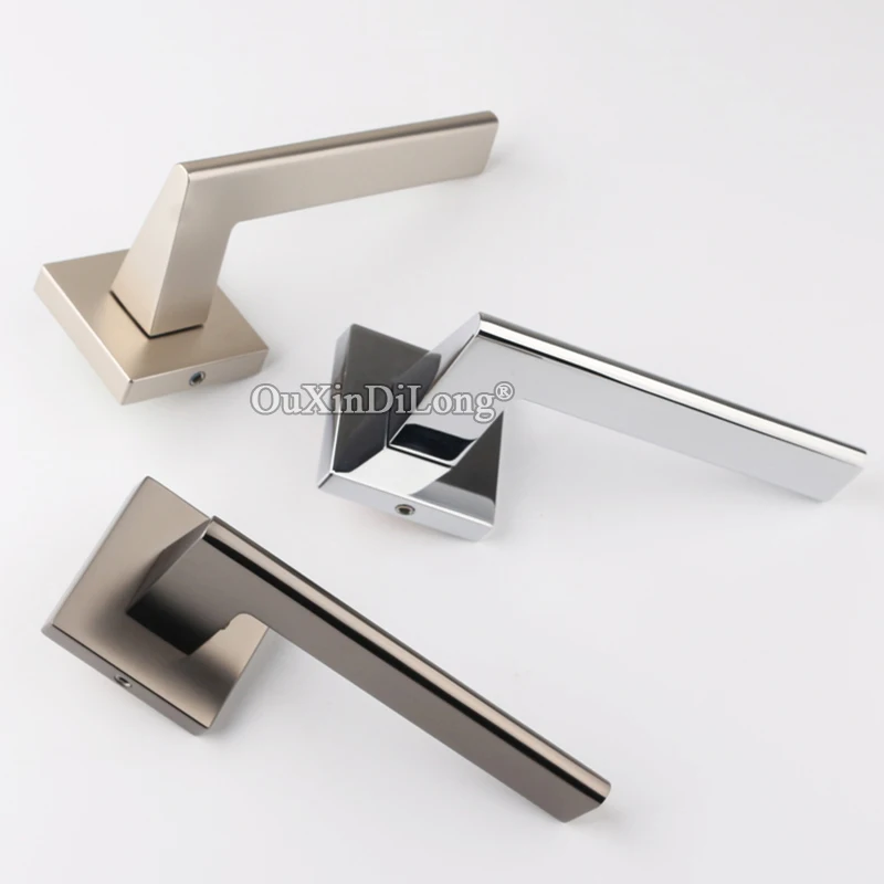  Elegant European Mortise Door Lock Set Interior Living Room Bedroom Bathroom Silent Door Locks Brus - 33024916291