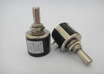 

[VK] potentiometer Microfire 534-1-1 1K 2K 5K 10K 20K 50K 6mm shaft Precision multicoil wire-wound potentiometer switch
