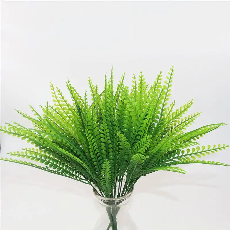Creative Artificial Shrubs Decorative Artificial Plant Ferns Simulation Plant Plastic Flower Fern Wall Accessories Dropshipping