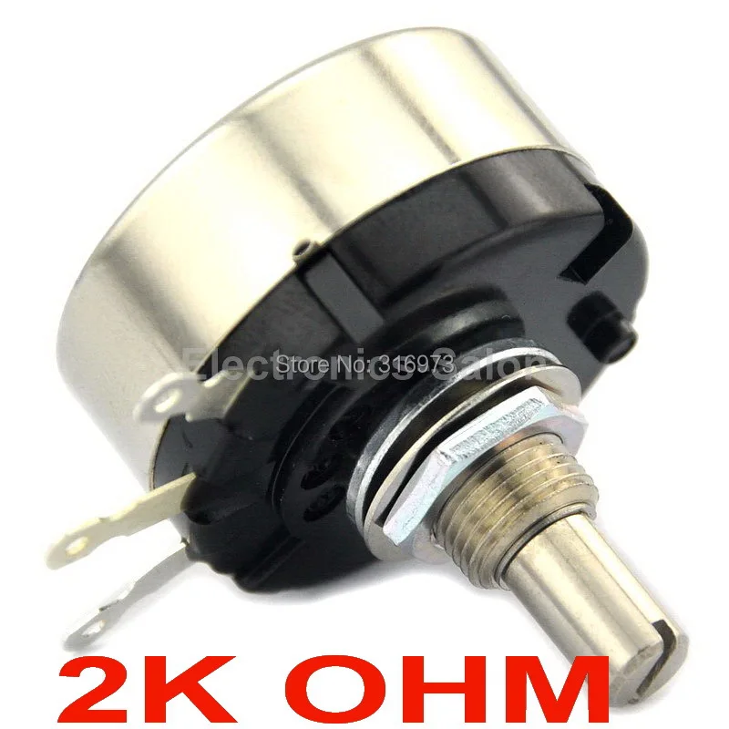 (10 шт./лот) RA30Y20S B202 COSMOS TOCOS 2K OHM 2 5 W Вращающийся проволочный потенциометр с