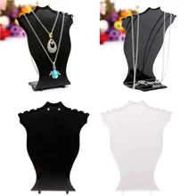 Падение& кулон ожерелье цепь серьги ювелирные изделия Бюст Дисплей Держатель Витрина-стеллаж APR28