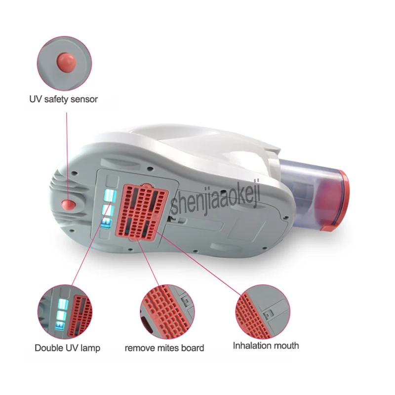 500 Вт бытовая машина для стерилизации клещей пылесос для кровати для уничтожения клещей от пыли на диване/одеяло 220 В/50 Гц 1 шт