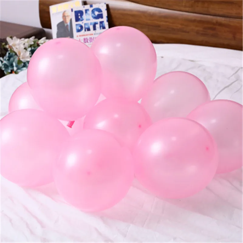 pearl pink 30 шт./лот 10 дюймов Тиффани золото черный латекс гелиевые шары Свадьба День рождения детский душ вечерние принадлежности для декора детские игрушки Air lobos - Цвет: pearl pink