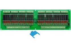 Тонкий Панель крепление DC5V раковина/NPN 32 SPST-NO 5A Мощность Модуль реле, pa1a-5v