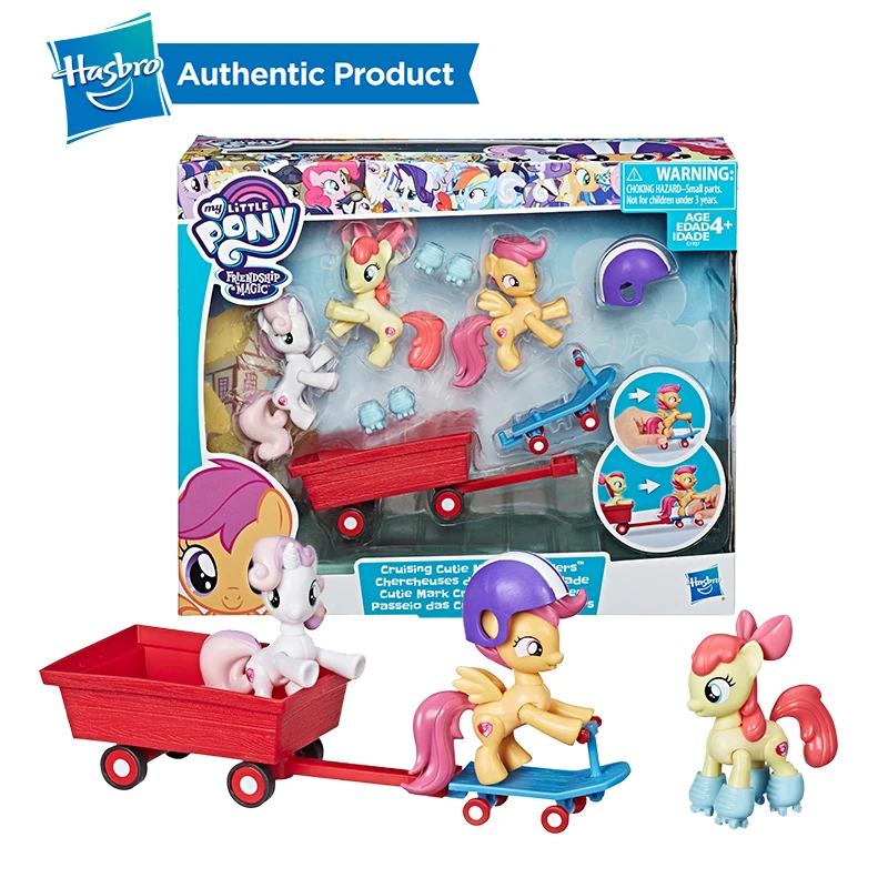 Hasbro My Little Pony Cruising Cutie Mark Crusaders Action Figure Collection Model Doll For Kid Girl Gifts image 3