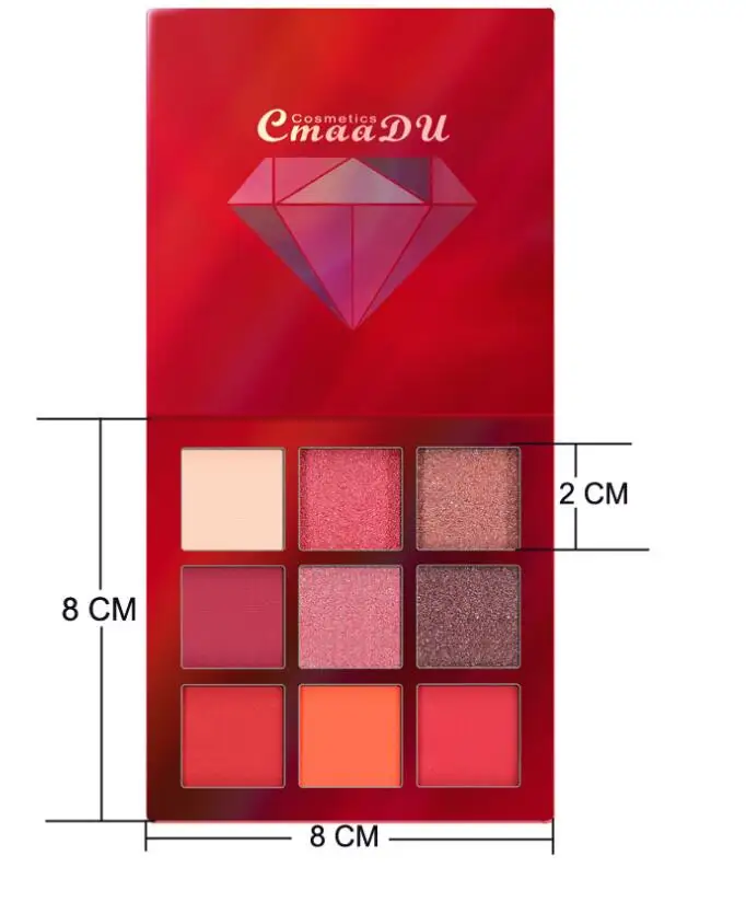 

LDLJ1-9 color eye shadow diamond glitter eye shadow disc glitter highlights eye shadow