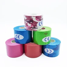 11 color Elastic Tape Muscle Bandage Athletic Recovery Kneepad Sports Safety Pain Relief Knee Pads Support Gym Fitness Bandage