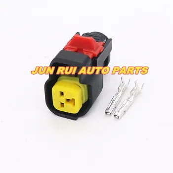 

10pcs/lot 2 Pin/Way Oil Nozzle Plug,Car Speaker/Horn Plug,Waterproof Electrical Connector For Ford Focus Chevrolet