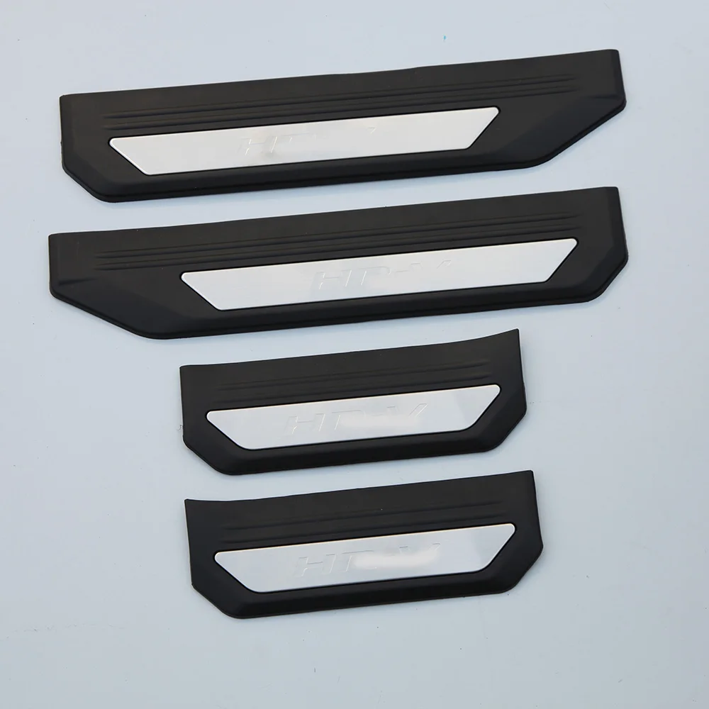 Stainless steel Car parts Welcome Scuff Plate door sill