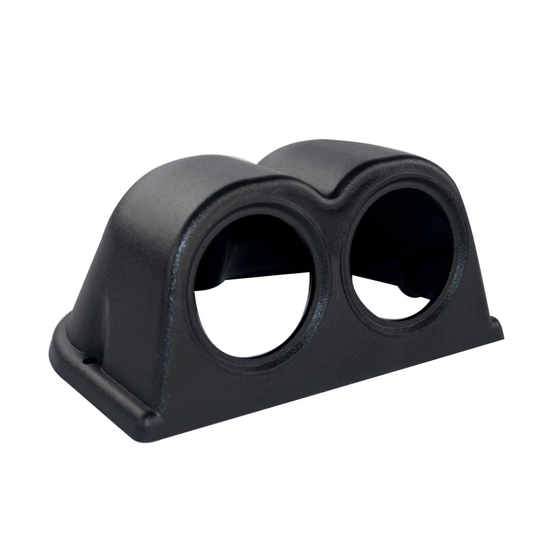 WLR RACING двойной Манометр Pod 52 мм Автомобильный Gauge Caps Dash Mount Holder Plastic Houder Auto Car