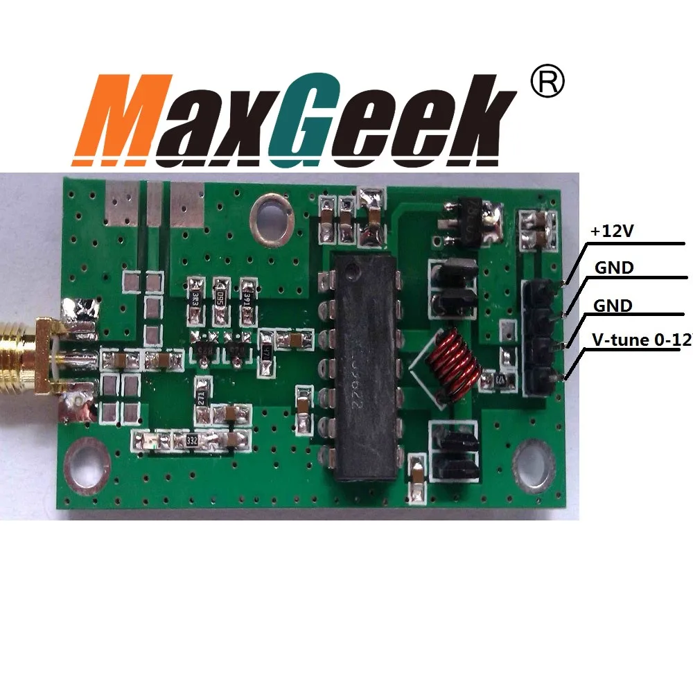 

30-70MHz VCO RF Signal Source Voltage Controlled Oscillator Signal Generator