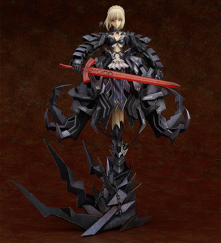 

Fate Stay Night Saber black painted 1/5 scale ACGN alternative way Brinquedos Anime PVC Action Figure Collectible Model Toy 33cm