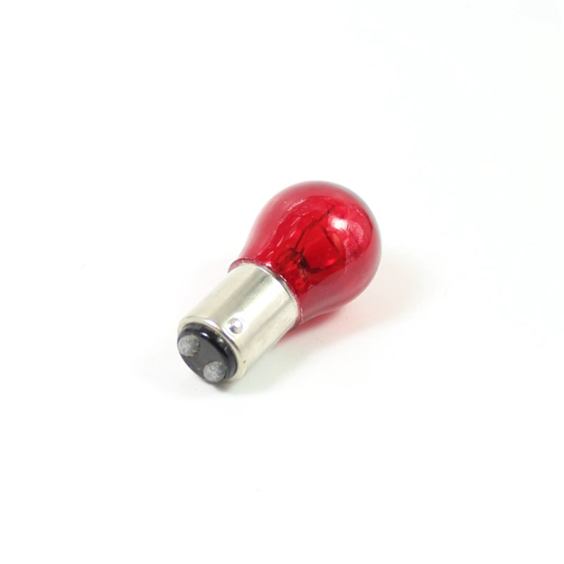 KEYECU 10 шт. красный 1157 BAY15D S25 12V 21/5W Автомобильная Запасная лампа двойной контакт