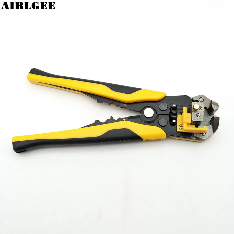 

Multifunctional Adjust Self Automatic AWG24-10 (0.2-6.0mm2 ) design Cable Wire Stripper plier Crimping Terminal Hand Tools