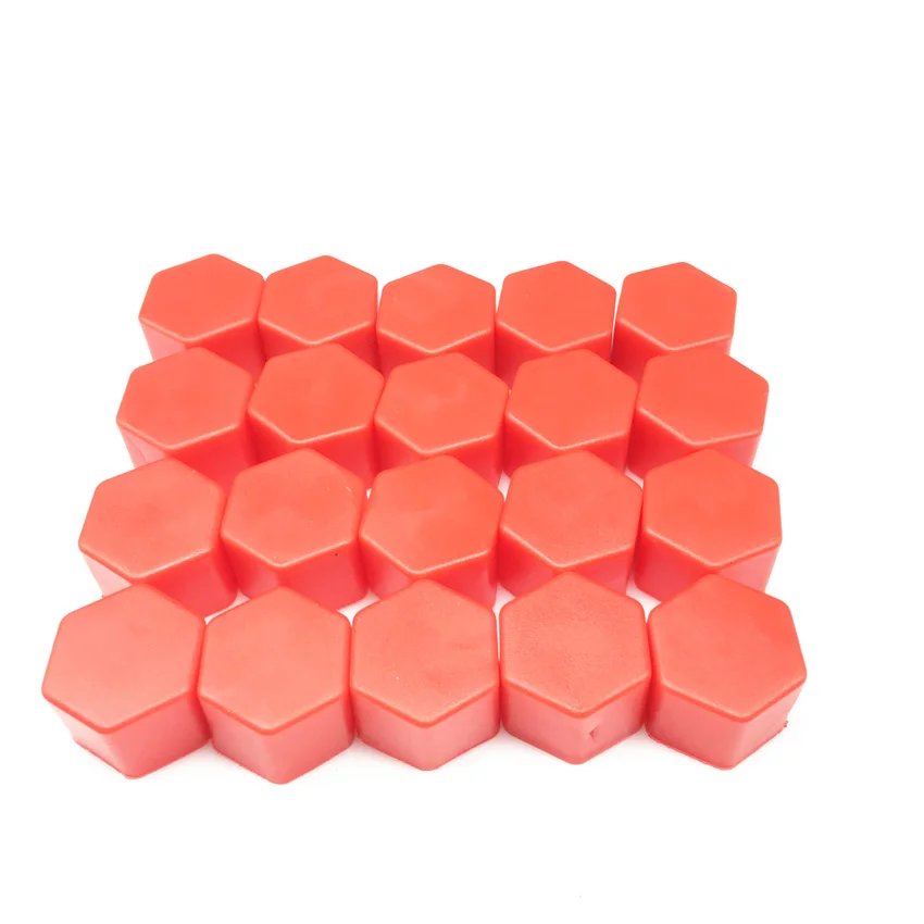 19mm 20pcs Silicon Car Wheel Nuts Covers For Nissan Teana X Trail