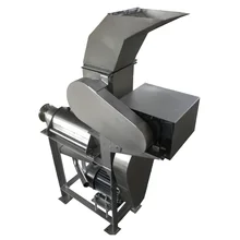 Фруктовая овощная электрическая соковыжималка полностью автоматическая овощная электрическая Джу Коммерческая автоматическая для сока из нержавеющей стали разделительная 220 В