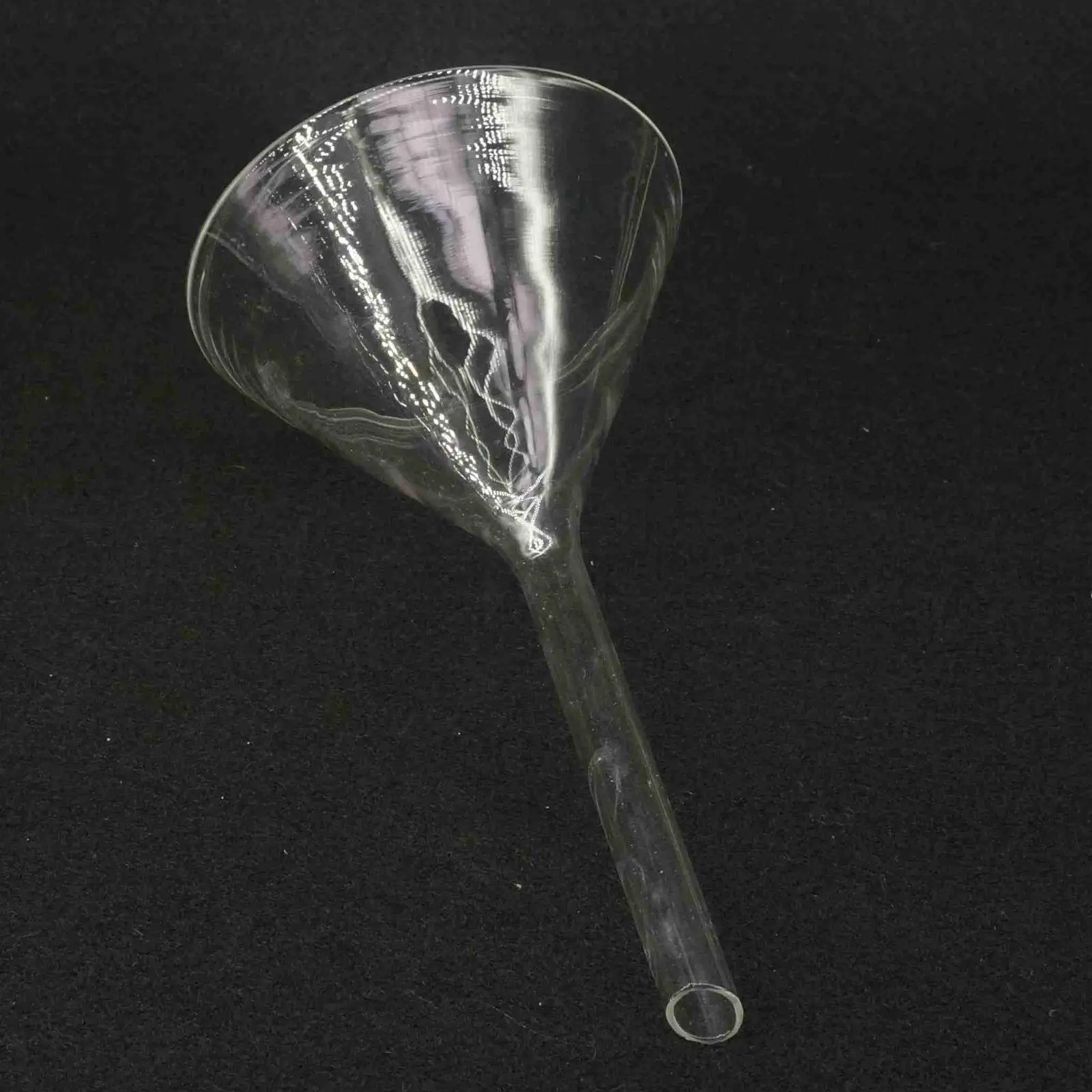 100mm Miniature Lab Glass Funnel Borosilicate Glassware Triangle Funnelin Flask from Office