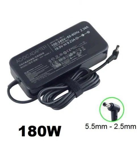 

100% OEM 180W Slim Adapter for ASUS G750 G750JW G750JX G75V G75VW 180W AC Adapter ADP-180MB F NEW