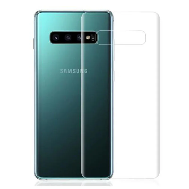 3D TPU полное покрытие Передняя Задняя прозрачная пленка для samsung Galaxy S10 Plus S10E Защитная крышка(не стекло