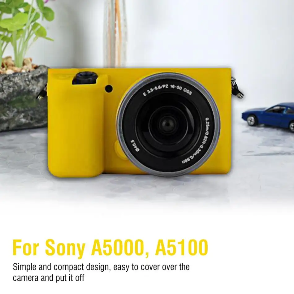 Lightweight Soft Silicone Camera Case Cage Protector Cover ...