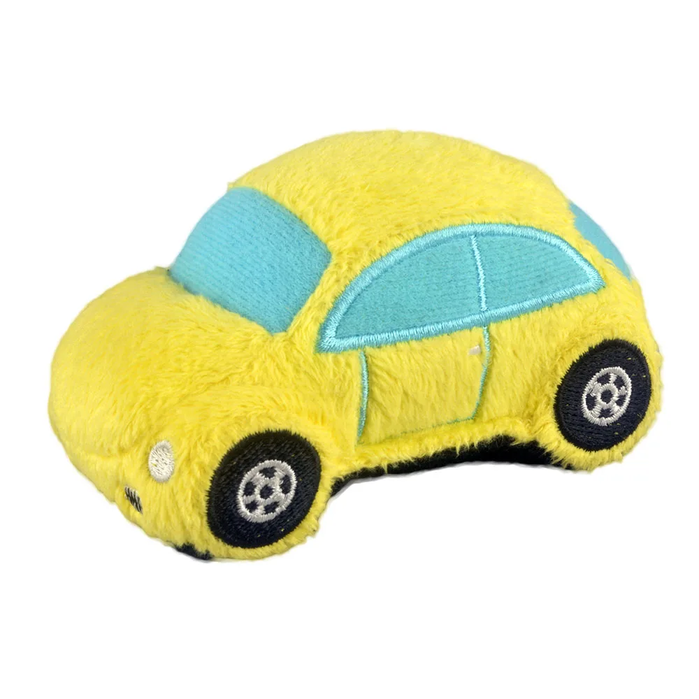 Плюшевые игрушки милый автомобиль белый автомобиль скорой помощи Полицейская машина красный пост автомобиль желтый маленький креативный 3D мягкая игрушка куклы домашний декор Kawaii Подарки