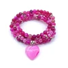 Prata ágata rosa