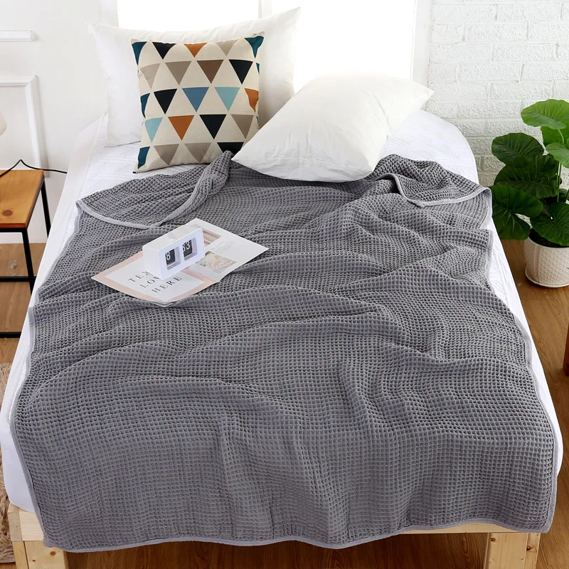 

Soft Blanket Throw on Sofa Cotton Air Condition Summer Quilt Patchwork Quilting for Adults Kids Plaids Bedspreads Sheets Bedding