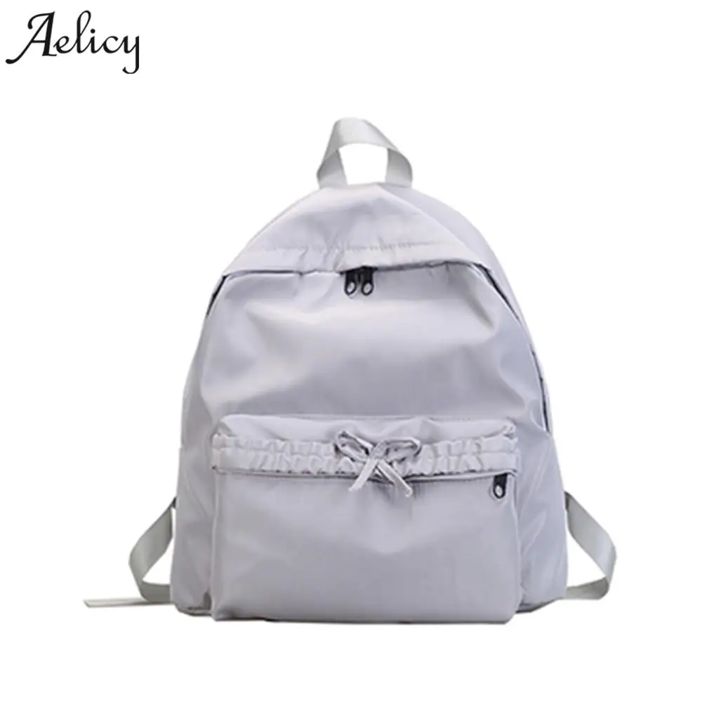 

Aelicy Girl School Bags For Teenagers backpack set women shoulder travel bags rucksack simple style women backpacks for teenage