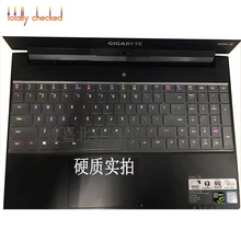 Para Gigabyte Aero 15 15X v8 v8-BK4/Aero 15 W 15W-BK4 15.6 "15 polegada i5 i7 GTX 1060 tpu tampa do teclado do laptop protetor(China)