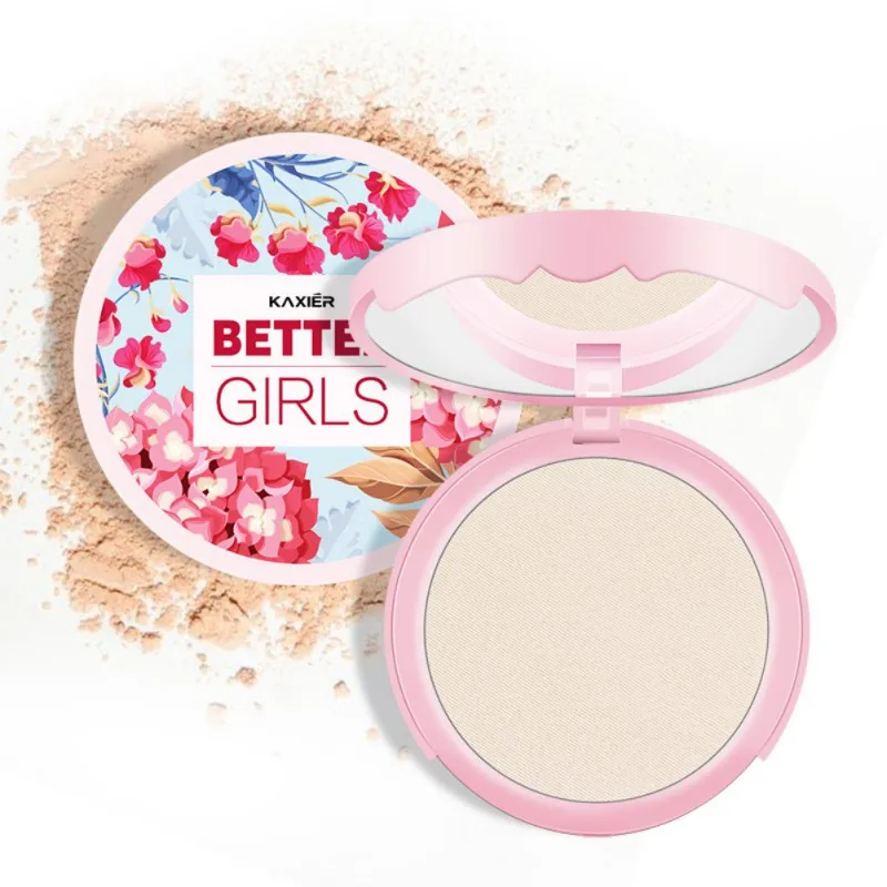 

Long-lasting Oil Control Concealer Pressed Powder Soft Compact Pressed Powder