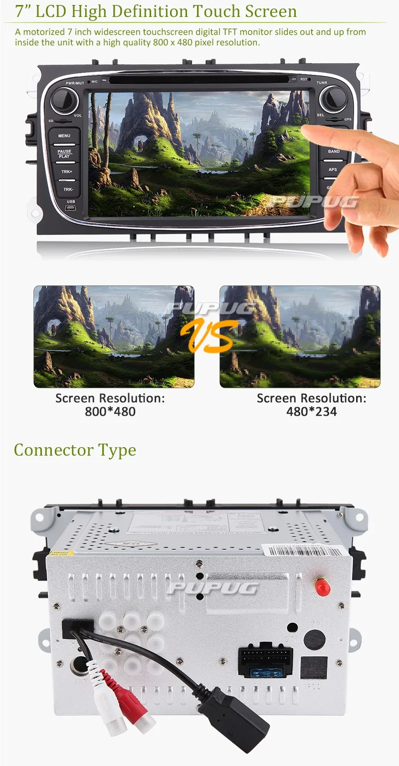 Sale 7018B Android 5.1 Car GPS Navigation Head Unit For Ford Focus Mondeo S-Max In Dash GPS Navigation Vehicle Radio Audio Multimedia 17 Sale 7018B Android 5.1 Car GPS Navigation Head Unit For Ford Focus Mondeo S-Max In Dash GPS Navigation Vehicle Radio Audio Multimedia 17